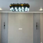 Необычная подсветка на потолке комнаты